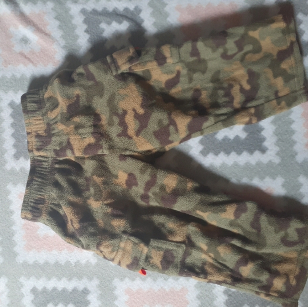 Baby boy army fatigue sweatpants